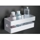 Imex Mayura ABL006 Σπογγοθήκη Επιτοίχια Πλαστική  28x10,5x11cm Λευκή Ματ