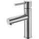 Imex Moscu BDK034-1 Αναμεικτική Μπαταρία Νιπτήρα Inox Ασημί