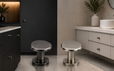Πόμολα Graphite Smoked & Titanium Blair: Οι νέες τάσεις που αναβαθμίζουν κάθε χώρο