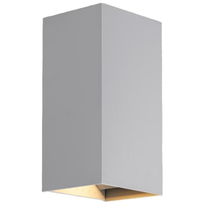 ΑΠΛΙΚΑ LED ΑΛΟΥΜ 2Χ10W 3CCT ΓΚΡΙ 2000L