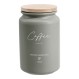 ΣΕΤ 2 ΜΕΤΑΛΛΙΚΑ ΒΑΖΑ ΛΑΔΙ ΜΕ ΜΠΑΜΠΟΥ ΚΑΠΑΚΙ Coffee Sugar 9,5x15,2εκ. ANKOR