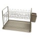 ΠΙΑΤΟΘΗΚΗ ΔΙΩΡΟΦΗ ΜΕΤΑΛΛΙΚΗ ΣΕ TAUPE ΧΡΩΜΑ 48x32x29εκ.ANKOR