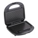 ΤΟΣΤΙΕΡΑ 2 ΣΕ 1 ΜΕ ΑΠΟΣΠΩΜΕΝΕΣ ΠΛΑΚΕΣ GRILL ΚΑΙ SANDWICH INOX ΜΕ ΜΑΥΡΟ ΧΡΩΜΑ 950W ANKOR