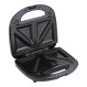 ΤΟΣΤΙΕΡΑ 2 ΣΕ 1 ΜΕ ΑΠΟΣΠΩΜΕΝΕΣ ΠΛΑΚΕΣ GRILL ΚΑΙ SANDWICH INOX ΜΕ ΜΑΥΡΟ ΧΡΩΜΑ 950W ANKOR