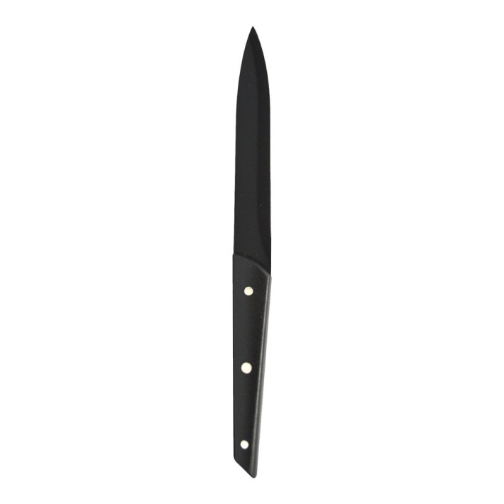 ΜΑΧΑΙΡΙ ΓΕΝΙΚΗΣ ΧΡΗΣΗΣ 13εκ. ΜΕ ΑΝΤΙΚΟΛΛΗΤΙΚΗ ΜΑΥΡΗ ΛΕΠΙΔΑ ΚΑΙ ΜΑΥΡΗ ΛΑΒΗ ABS ANKOR