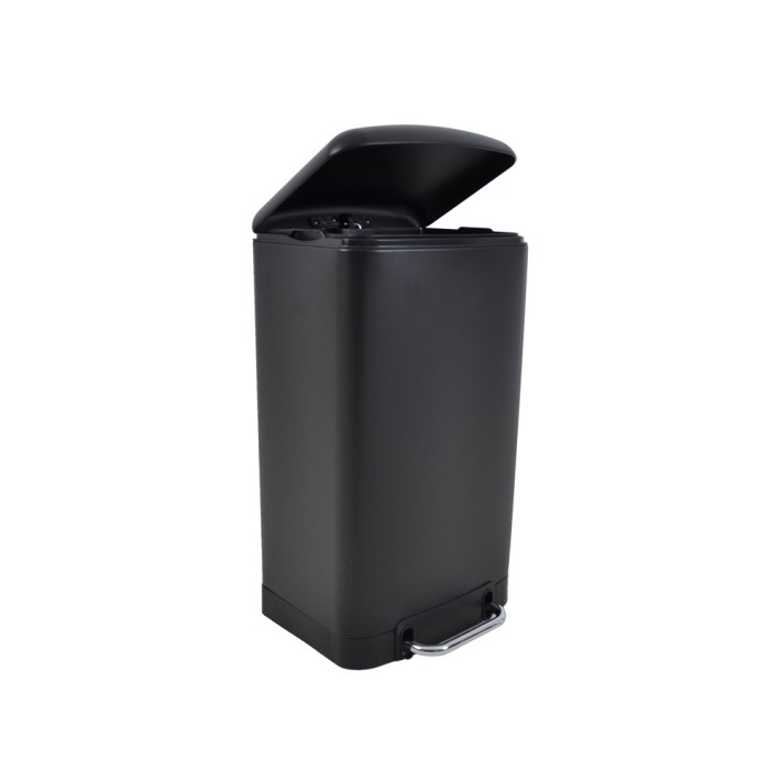 ΚΑΔΟΣ ΑΠΟΡΡΙΜΜΑΤΩΝ 12L SOFT CLOSE ΜΑΥΡΟ ΧΡΩΜΑ ANKOR