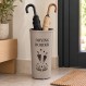 ΟΜΠΡΕΛΟΘΗΚΗ ΜΕΤΑΛΛΙΚΗ TAUPE ΜΕ ΣΧΕΔΙΟ DRYING HORDER 24x24x48εκ. ANKOR
