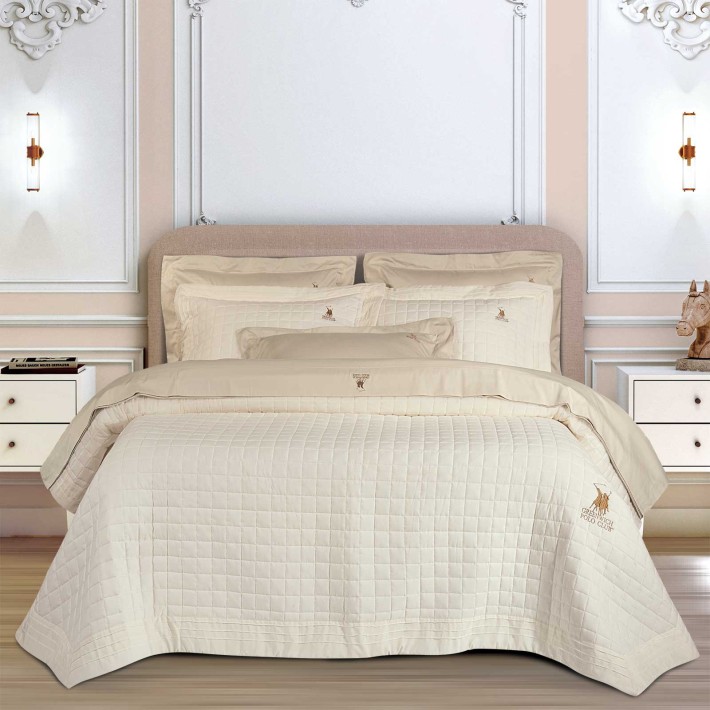 GREENWICH POLO CLUB ΚΟΥΒΕΡΤΟΡΙΟ KING CLASSIC 2355 ECRU