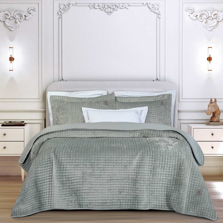 GREENWICH POLO CLUB ΚΟΥΒΕΡΤΟΡΙΟ KING CLASSIC 4430 SAGE GREEN