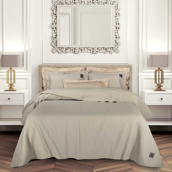 GREENWICH POLO CLUB ΚΟΥΒΕΡΛΙ KING ESSENTIAL 4455 TAUPE