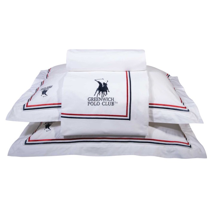 GREENWICH POLO CLUB ΣΕΤ ΣΕΝΤΟΝΙΑ ΥΠΕΡΔΙΠΛΑ 2173 ΛΕΥΚΟ
