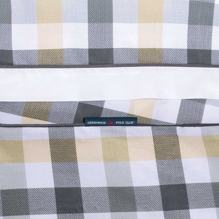 GREENWICH POLO CLUB ΣΕΤ ΣΕΝΤΟΝΙΑ ΥΠΕΡΔΙΠΛΑ 2265 BEIGE, GREY