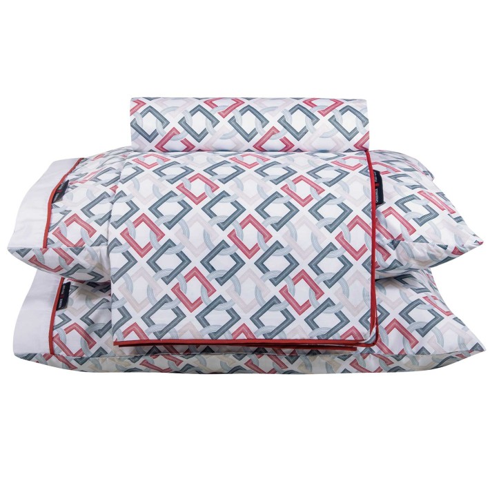 GREENWICH POLO CLUB ΣΕΤ ΣΕΝΤΟΝΙΑ ΥΠΕΡΔΙΠΛΑ ESSENTIAL 2269 BLUE, RED
