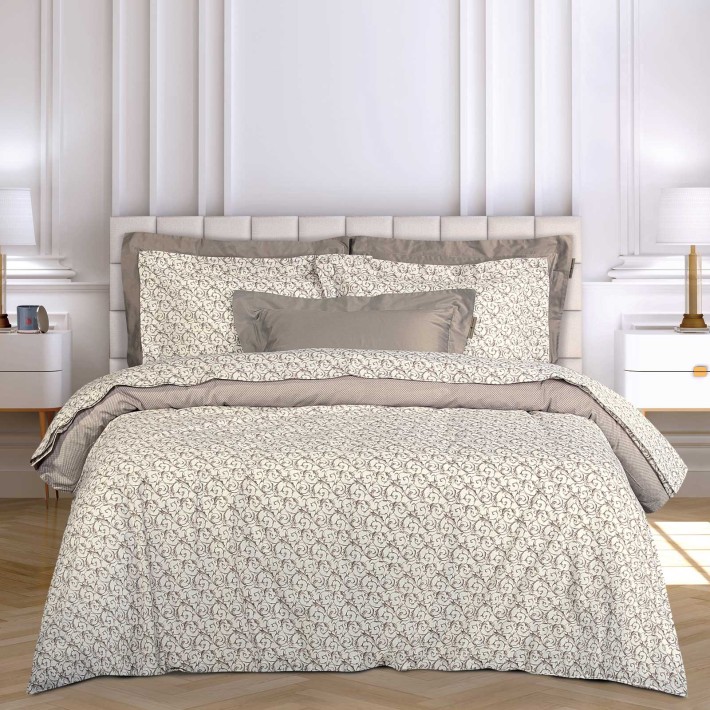 GREENWICH POLO CLUB ΣΕΤ ΣΕΝΤΟΝΙΑ ΥΠΕΡΔΙΠΛΑ ESSENTIAL 2370 BEIGE, CREAM