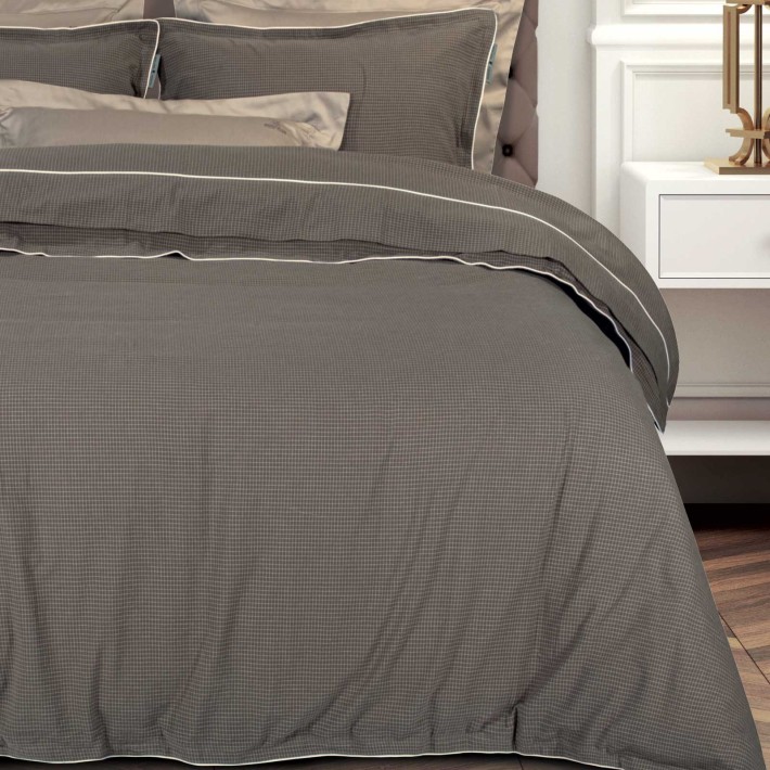 GREENWICH POLO CLUB ΣΕΤ ΣΕΝΤΟΝΙΑ KING ESSENTIAL 2375 DARK TAUPE