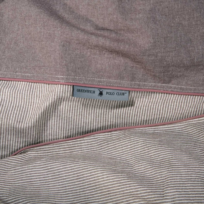 GREENWICH POLO CLUB ΠΑΠΛΩΜΑΤΟΘΗΚΗ ΣΕΤ ΥΠΕΡΔΙΠΛH ESSENTIAL 2295 GREY