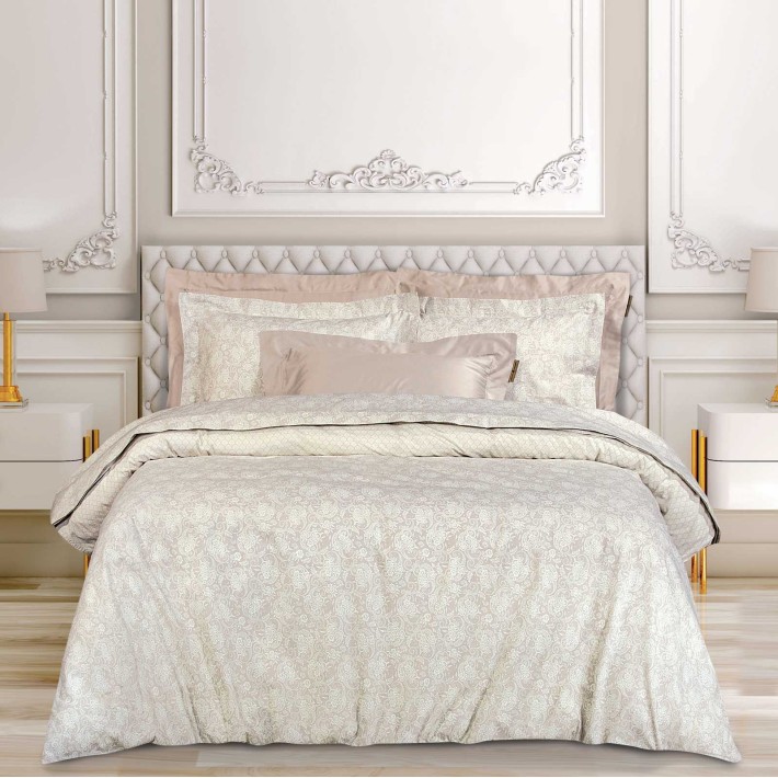 GREENWICH POLO CLUB ΠΑΠΛΩΜΑΤΟΘΗΚΗ ΣΕΤ ΥΠΕΡΔΙΠΛH ESSENTIAL 2369 ECRU, TAUPE