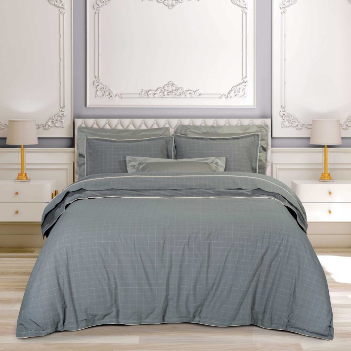 GREENWICH POLO CLUB ΠΑΠΛΩΜΑΤΟΘΗΚΗ ΣΕΤ ΥΠΕΡΔΙΠΛH ESSENTIAL 2373 GREY