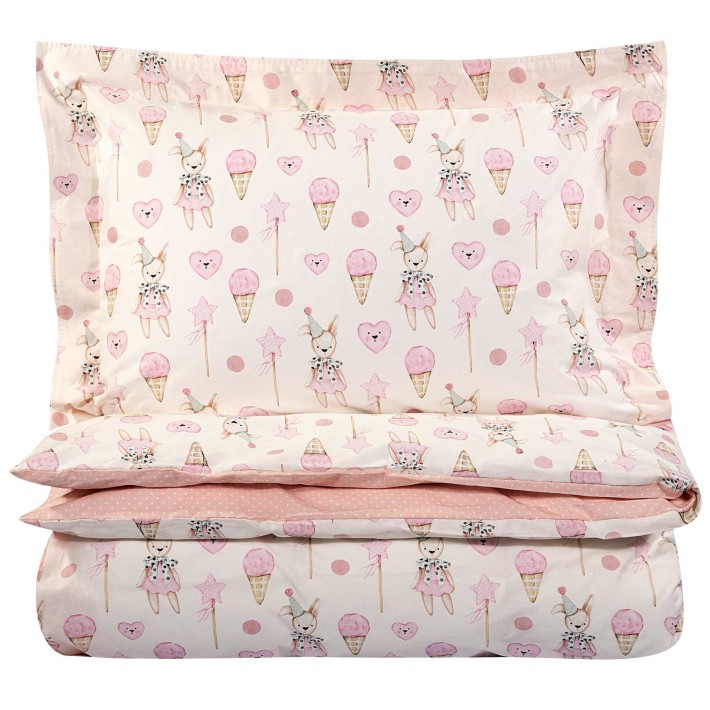 GREENWICH POLO CLUB ΣΕΤ ΠΑΠΛΩΜΑΤΟΘΗΚΗ ΜΟΝΗ ESSENTIAL 8859 IVORY, PINK