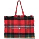 GREENWICH POLO CLUB ΡΙΧΤΑΡΙ 130X170 ΜΕ ΤΣΑΝΤΑ ΜΕΓΑΛΗ ESSENTIAL 2533 GREEN, RED