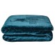 GREENWICH POLO CLUB ΚΟΥΒΕΡΤΑ VELOUR ΜΟΝΗ ESSENTIAL 3498 DARK AQUAMARINE
