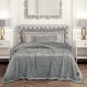 GREENWICH POLO CLUB ΚΟΥΒΕΡΤΑ VELOUR KING ESSENTIAL 3971 GREY