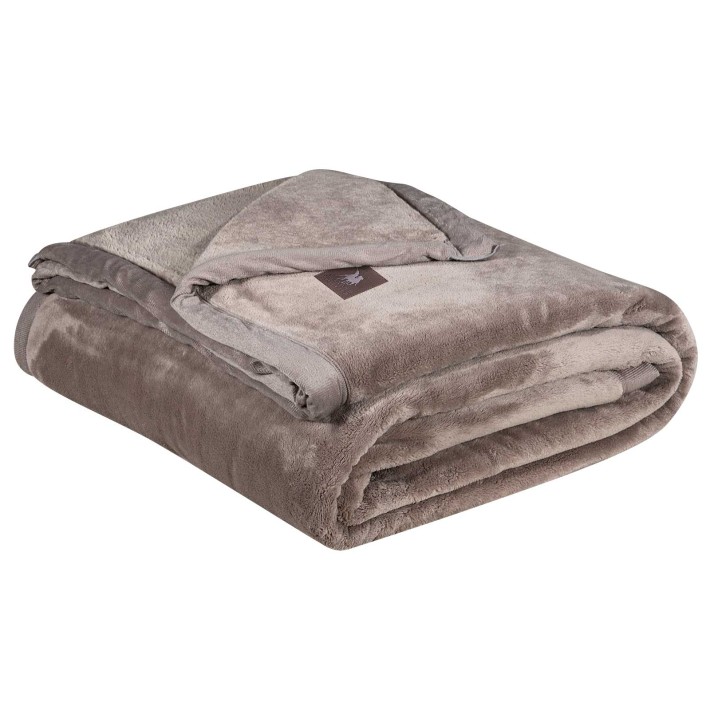 GREENWICH POLO CLUB ΚΟΥΒΕΡΤΑ VELOUR KING ESSENTIAL 3973 DUSTY LILAC