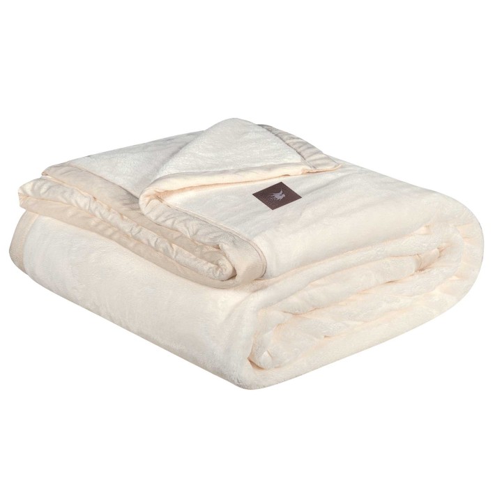 GREENWICH POLO CLUB ΚΟΥΒΕΡΤΑ VELOUR KING ESSENTIAL 3974 ROYAL WHITE
