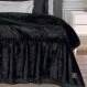 GREENWICH POLO CLUB ΚΟΥΒΕΡΤΑ VELOUR KING ESSENTIAL 3975 BLACK