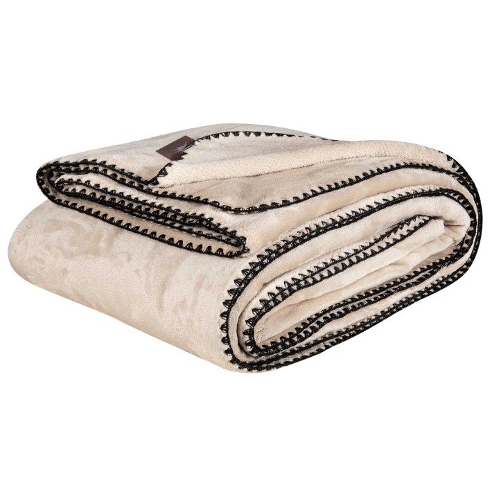 GREENWICH POLO CLUB ΚΟΥΒΕΡΤΑ FLEECE 170X240 ESSENTIAL 4438 BEIGE