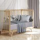GREENWICH POLO CLUB ΚΟΥΒΕΡΤΑ ΠΙΚΕ 80X110 BABY 8871 GREY