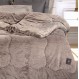 GREENWICH POLO CLUB ΚΟΥΒΕΡΤΟΠΑΠΛΩΜΑ RABBIT FAUX FUR KING ESSENTIAL 3953 TAUPE