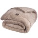 GREENWICH POLO CLUB ΚΟΥΒΕΡΤΟΠΑΠΛΩΜΑ RABBIT FAUX FUR KING ESSENTIAL 3953 TAUPE