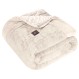 GREENWICH POLO CLUB ΚΟΥΒΕΡΤΟΠΑΠΛΩΜΑ RABBIT FAUX FUR KING PREMIUM 3962 IVORY