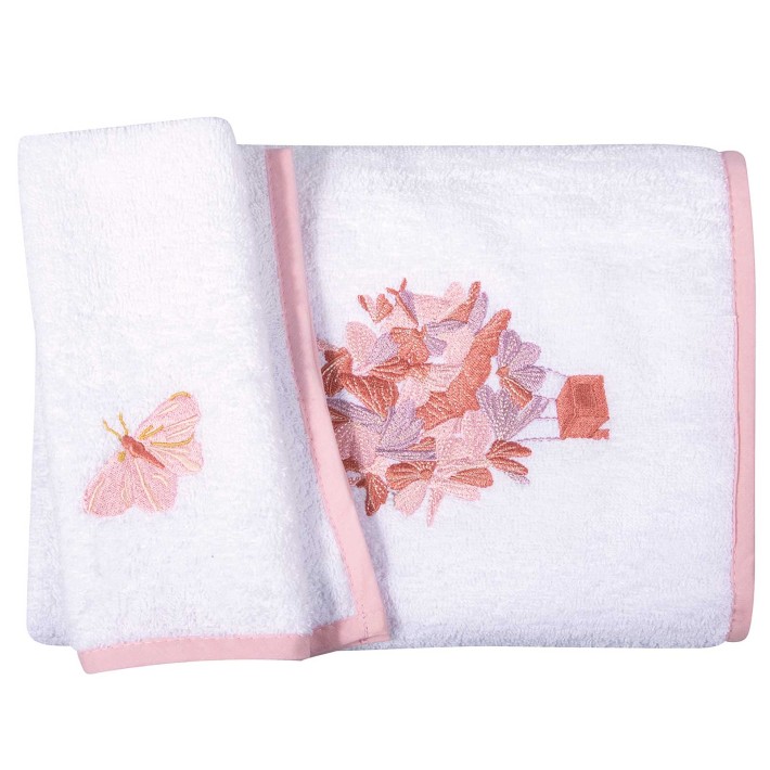 GREENWICH POLO CLUB ΣΕΤ ΠΕΤΣΕΤΕΣ BABY ESSENTIAL 8864 PINK, WHITE