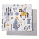 GREENWICH POLO CLUB ΣΕΤ ΣΕΝΤΟΝΙΑ ΛΙΚΝΟΥ ESSENTIAL 8861 CREAM, GREY