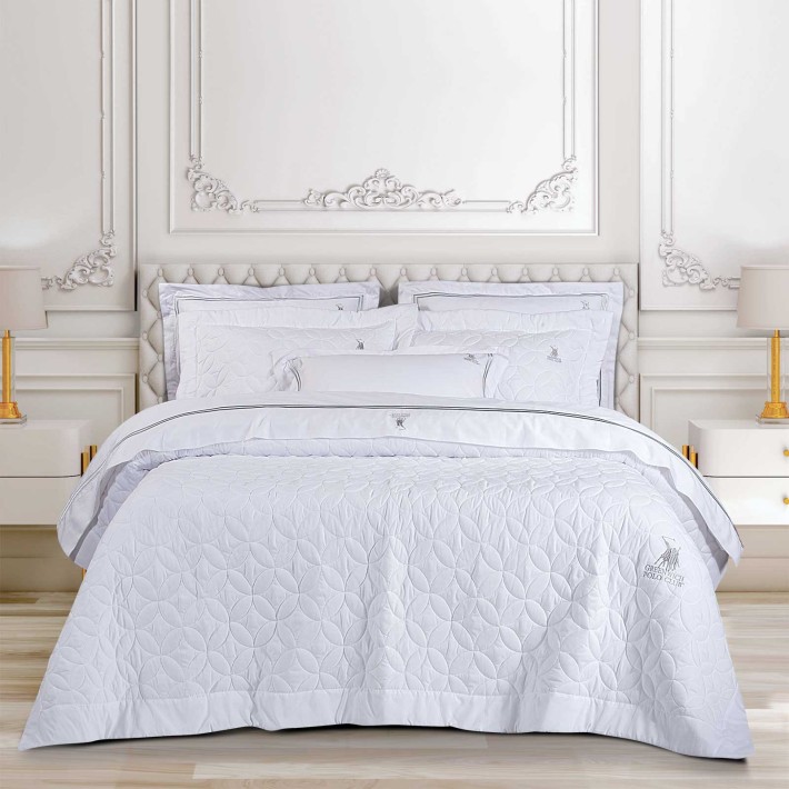 GREENWICH POLO CLUB ΖΕΥΓΟΣ ΜΑΞΙΛΑΡΟΘΗΚΕΣ CLASSIC 2357 WHITE