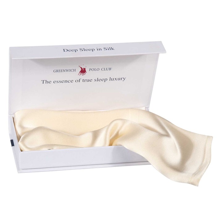 GREENWICH POLO CLUB ΖΕΥΓΟΣ ΜΑΞΙΛΑΡΟΘΗΚΕΣ SILK ESSENTIAL 2380 GOLDEN