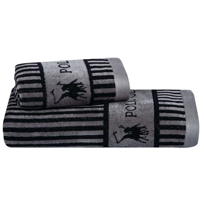 GREENWICH POLO CLUB ΠΕΤΣΕΤΑ ΜΠΑΝΙΟΥ 80Χ150 LOFT 4143 DARK GREY