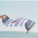 GREENWICH POLO CLUB ΠΕΤΣΕΤΑ-ΠΑΡΕΟ 80Χ170 3843 ΓΚΡΙ, ΡΟΖ