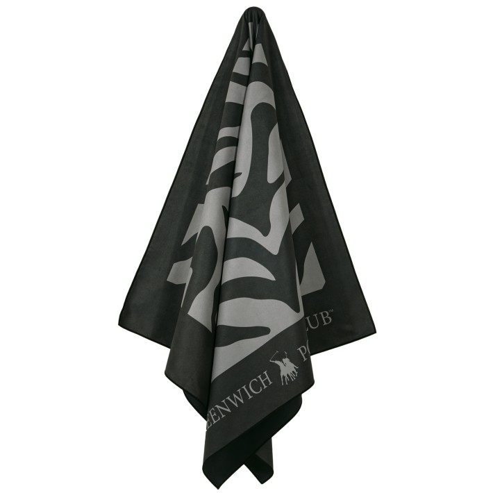 GREENWICH POLO CLUB ΠΕΤΣΕΤΑ ΘΑΛΑΣΣΗΣ 80Χ170 ESSENTIAL 5204 BLACK, GREY