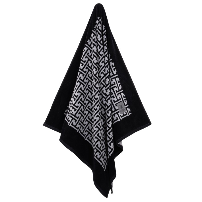 GREENWICH POLO CLUB ΠΕΤΣΕΤΑ ΘΑΛΑΣΣΗΣ 90Χ180 ESSENTIAL 4005 BLACK, GREY