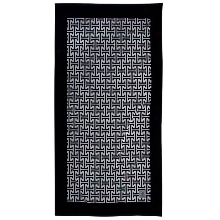GREENWICH POLO CLUB ΠΕΤΣΕΤΑ ΘΑΛΑΣΣΗΣ 90Χ180 ESSENTIAL 4005 BLACK, GREY