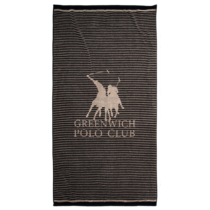 GREENWICH POLO CLUB ΠΕΤΣΕΤΑ ΘΑΛΑΣΣΗΣ 90Χ180 ESSENTIAL 5235 BLACK