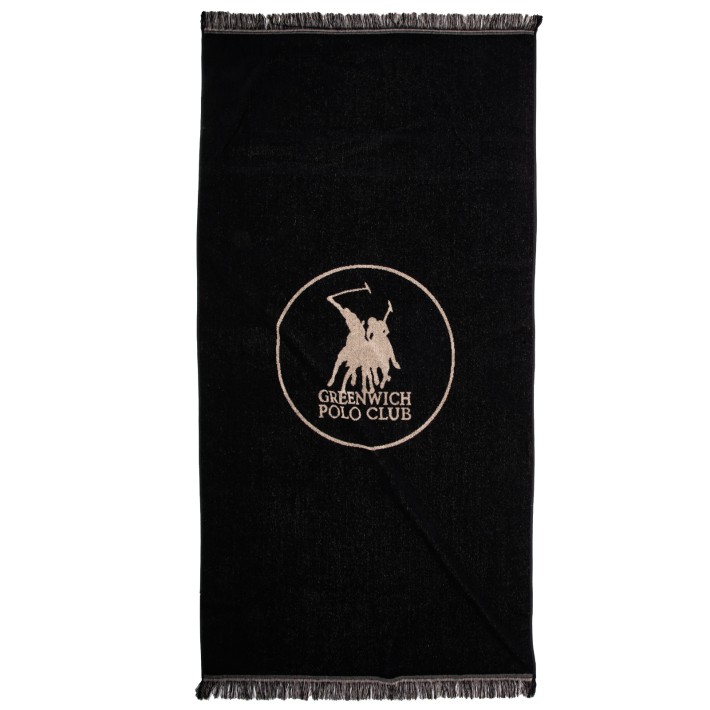 GREENWICH POLO CLUB ΠΕΤΣΕΤΑ ΘΑΛΑΣΣΗΣ 90Χ180 ESSENTIAL 5239 BLACK