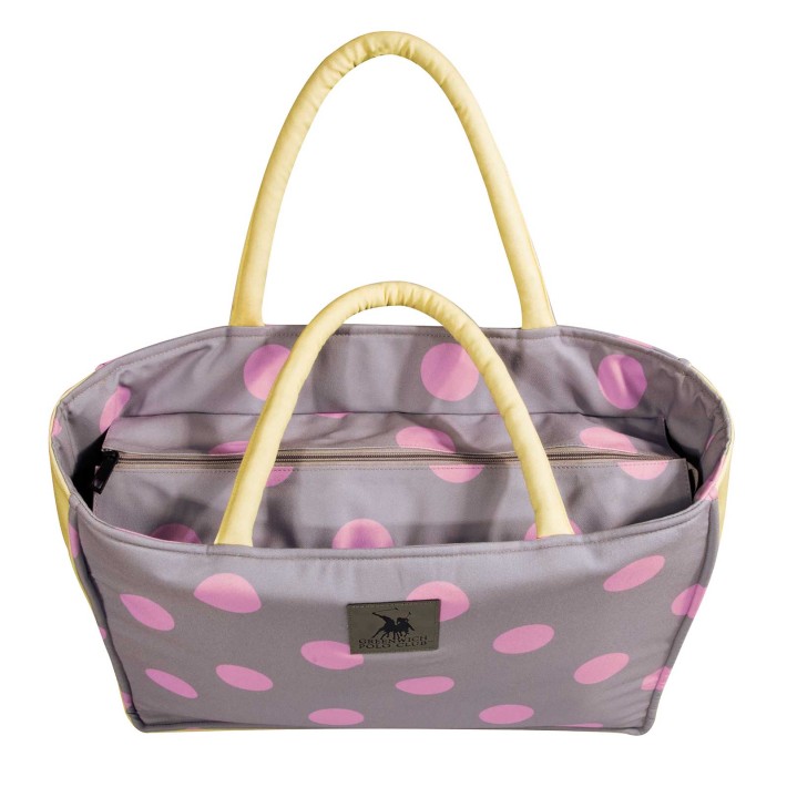 GREENWICH POLO CLUB ΤΣΑΝΤΑ ΘΑΛΑΣΣΗΣ 46X36 ESSENTIAL 4069 GREY, YELLOW