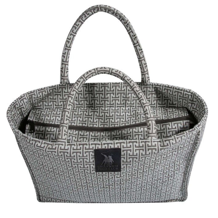 GREENWICH POLO CLUB ΤΣΑΝΤΑ ΘΑΛΑΣΣΗΣ 46X36 ESSENTIAL 4086 GREY