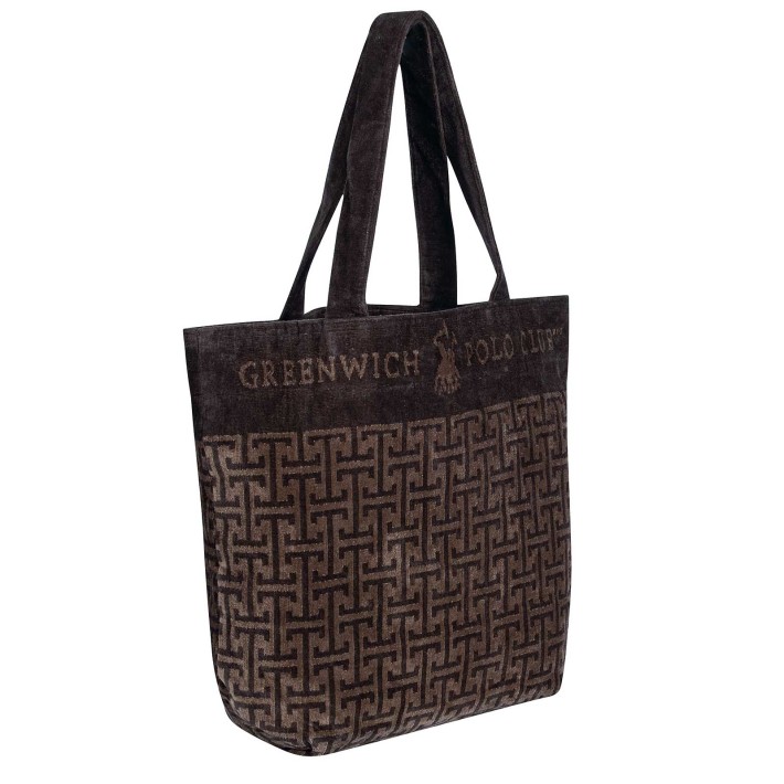 GREENWICH POLO CLUB ΤΣΑΝΤΑ ΘΑΛΑΣΣΗΣ 55Χ40 4004 BROWN