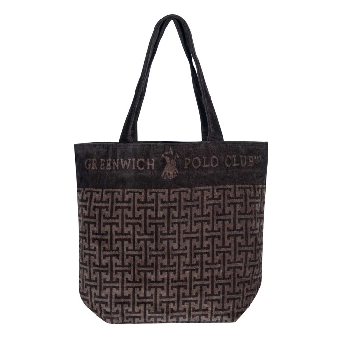 GREENWICH POLO CLUB ΤΣΑΝΤΑ ΘΑΛΑΣΣΗΣ 55Χ40 4004 BROWN