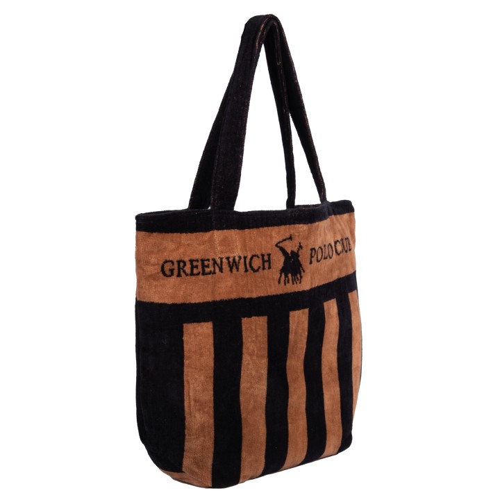 GREENWICH POLO CLUB ΤΣΑΝΤΑ ΘΑΛΑΣΣΗΣ 55Χ40 ESSENTIAL 5233 BROWN